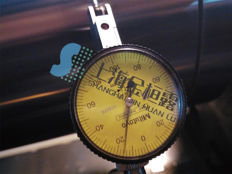辊体跳动修复 